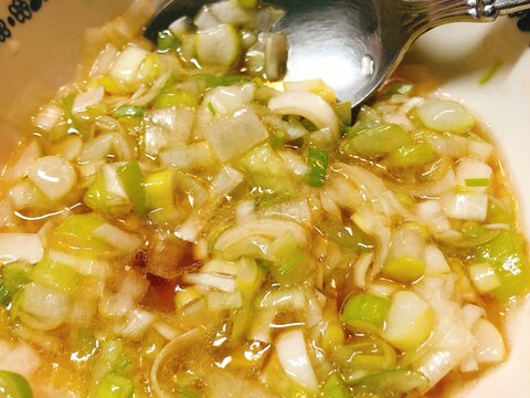 万能❤日持ちする!ねぎ塩だれ